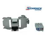 Modul priza de date adaptor internet RJ45 ecranat Schrack modular Nou