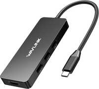 WAVLINK 7-в-1 USB C докинг станция с 4K HDMI, 100W PD, 3x5Gbps USB 3.1