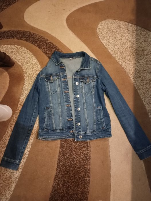 Дамско дънково яке за пролет/есен