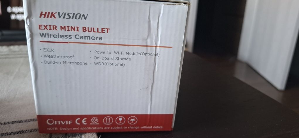 Външна камера за видеонаблюдение HIKVISION EXIR H.265+