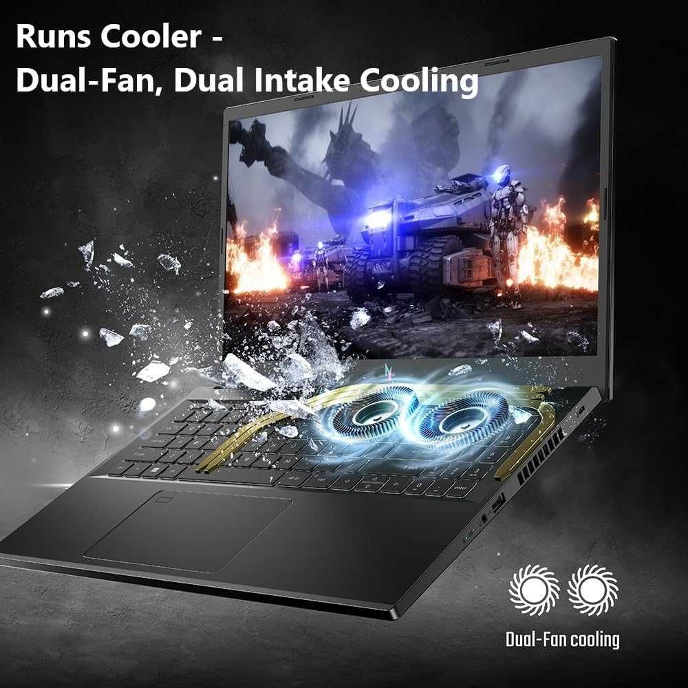 Laptop Gaming Acer Nitro V 15 i7-13620H 16GB 1TB SSD RTX4060 Win 11