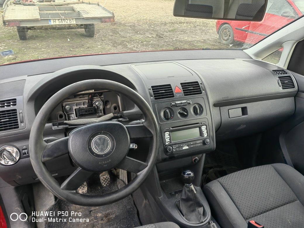 Vw Touran 1.9TDI 105к.с 6 скорости на части