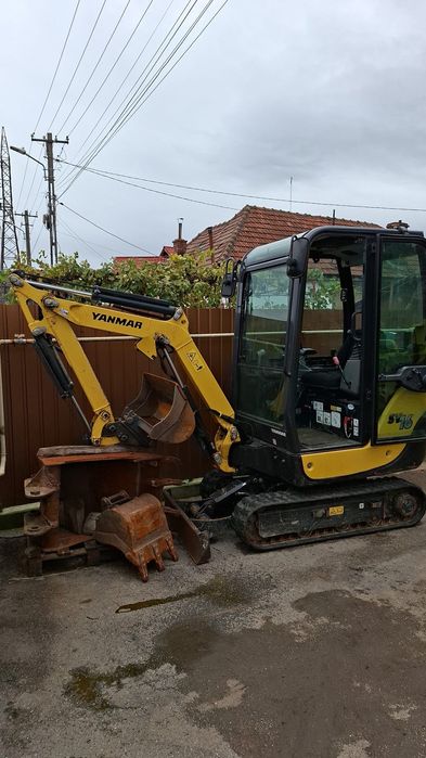 Miniexcavator Yanmar SV16 an 2021 1200 ore