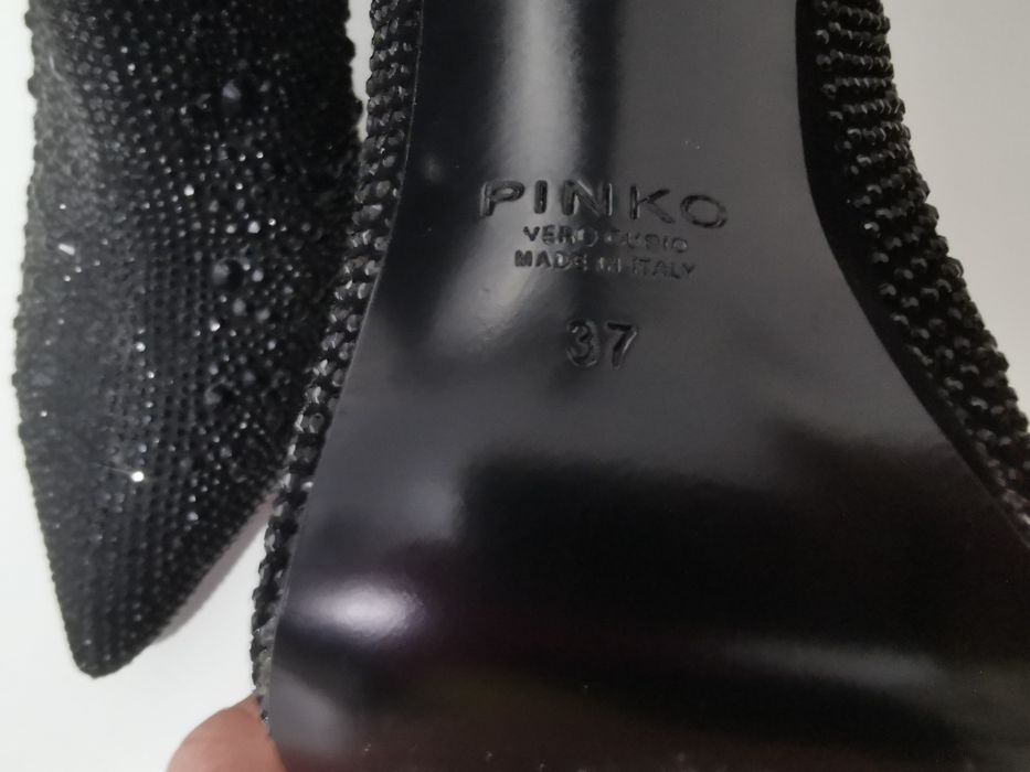 Botine Pinko, piele naturala, mărime 37,made in Italy