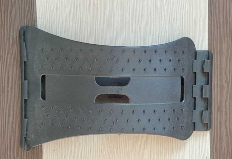 Валяк / масажор за упражнения от пяна Fitness Roller Black - GymBeam