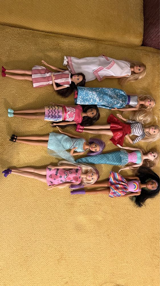 Papusa Barbie (set de 9 bucati)