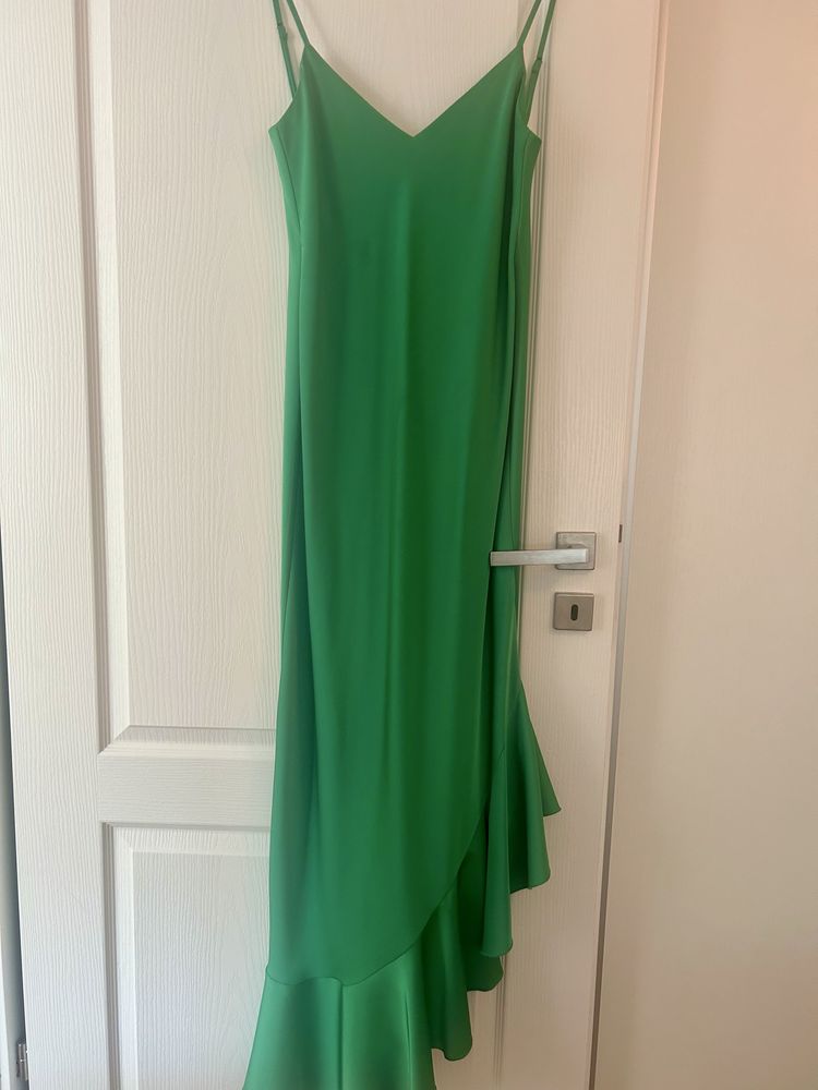 Rochie verde smarald Poema