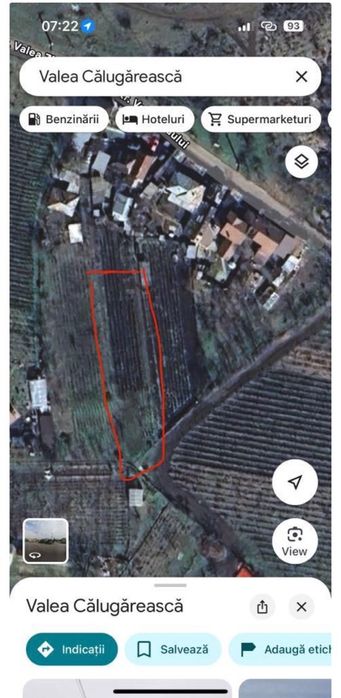 Vand Teren intravilan Valea Calugareasca - 800m2