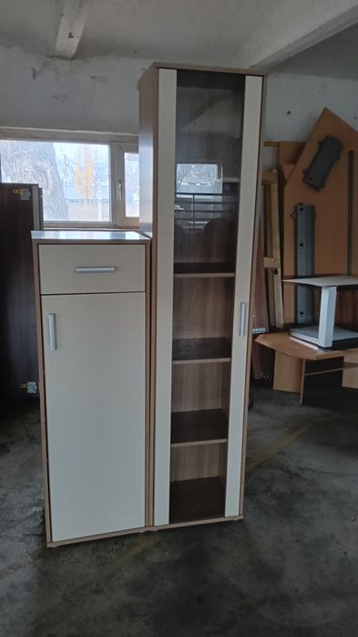 Set Mobilier Modern (2 Corpuri) - Ideal pentru Living/Dormitor/Birou