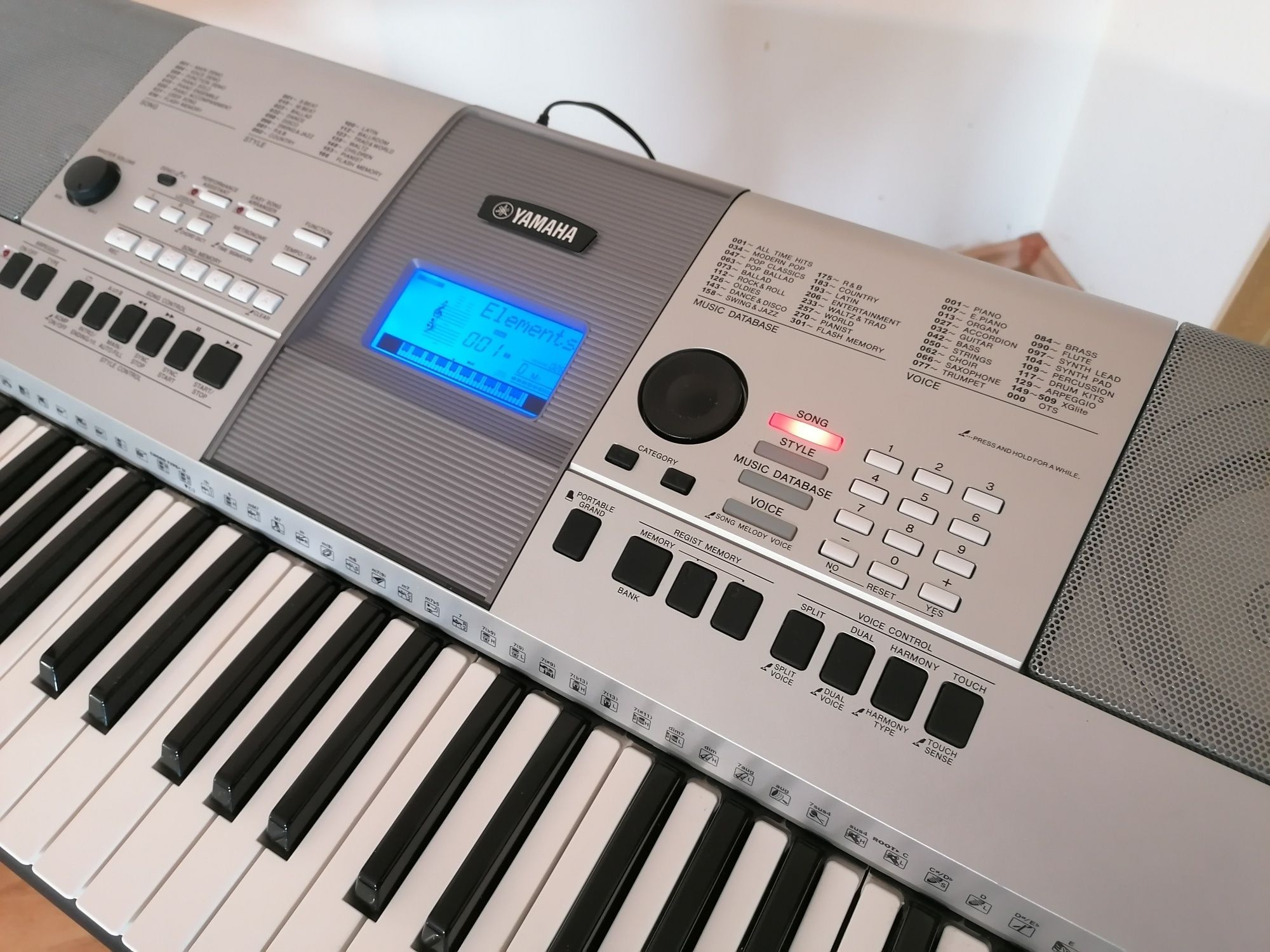 YAMAHA PSR E-413 profesional USB keyboard orga pian