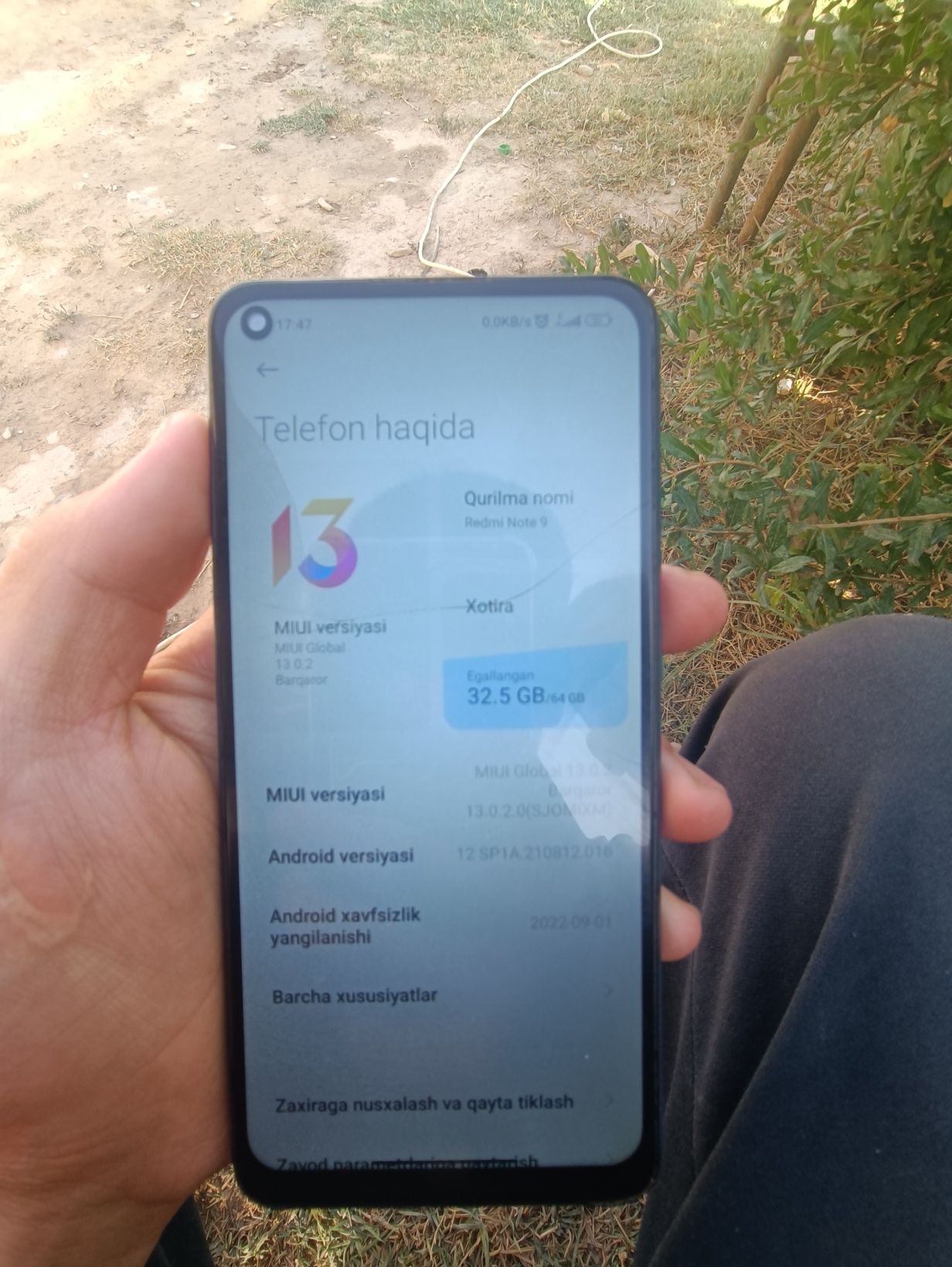 Redmi note 9 ideal
