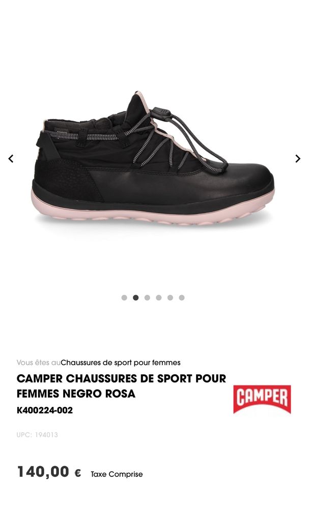 Обувки CAMPER GORE-TEX .Номер 40