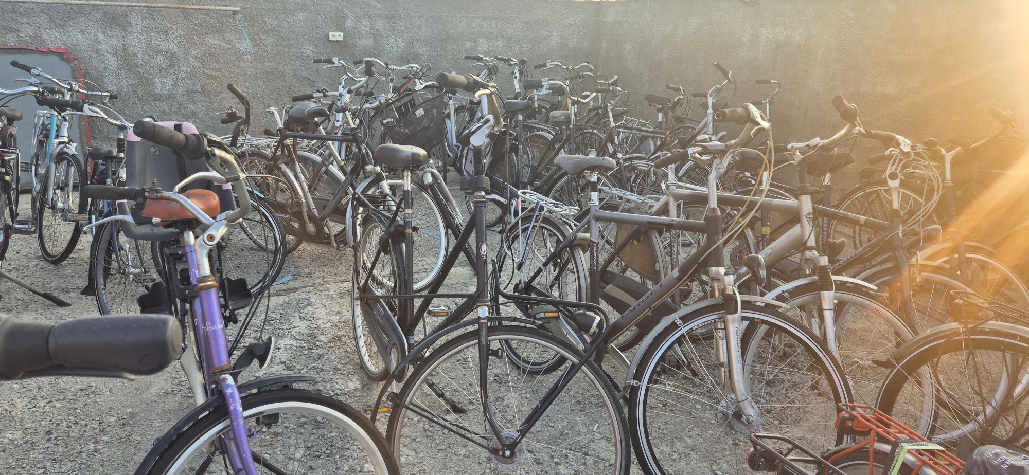 vând biciclete second hand 170 buc en-gros