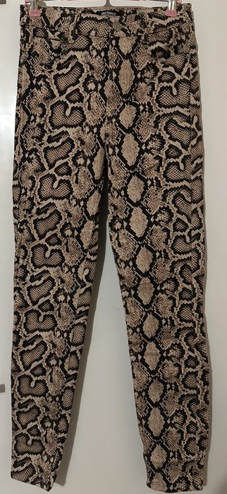 Pantaloni Zara animal print