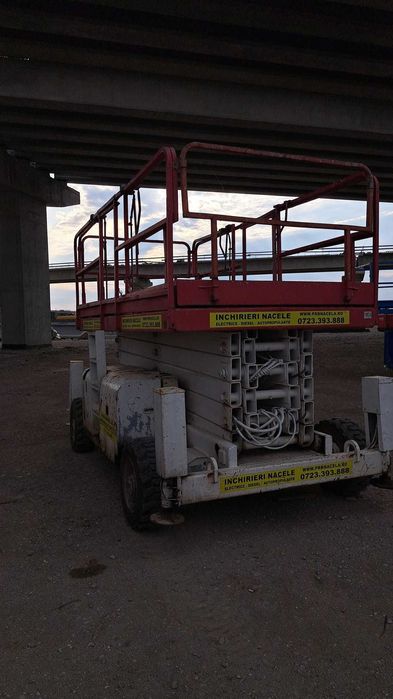 Nacela tip foarfeca diesel HAULOTTE H18SX 18 m inaltime - Genie JLG