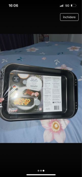 Set de 2 tavi de copt