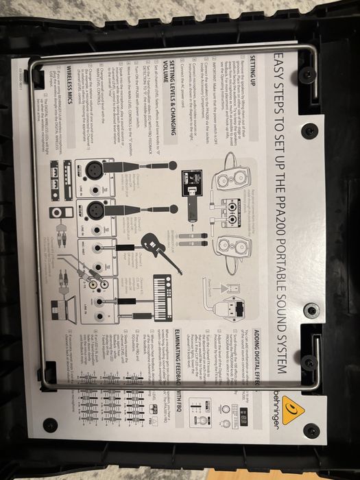 Behringer PA 200 sistem