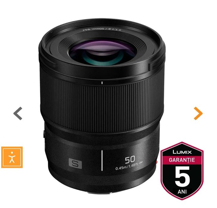Panasonic 50 mm f 1.8 L mount nou-sigilat 5 ani garantie







5 ani