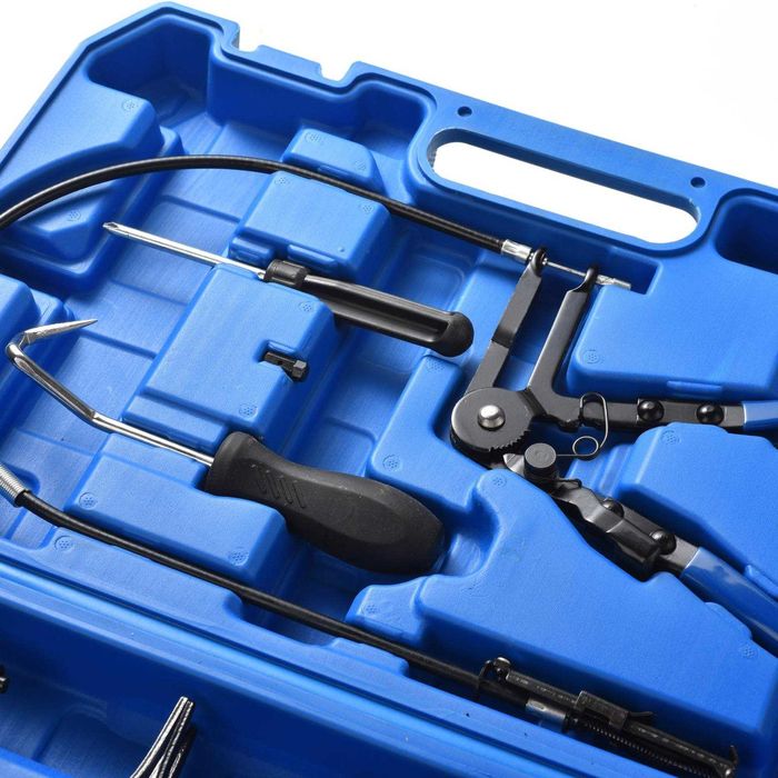 Комплект клещи за скоби за водни съединения 9 части HAWEK