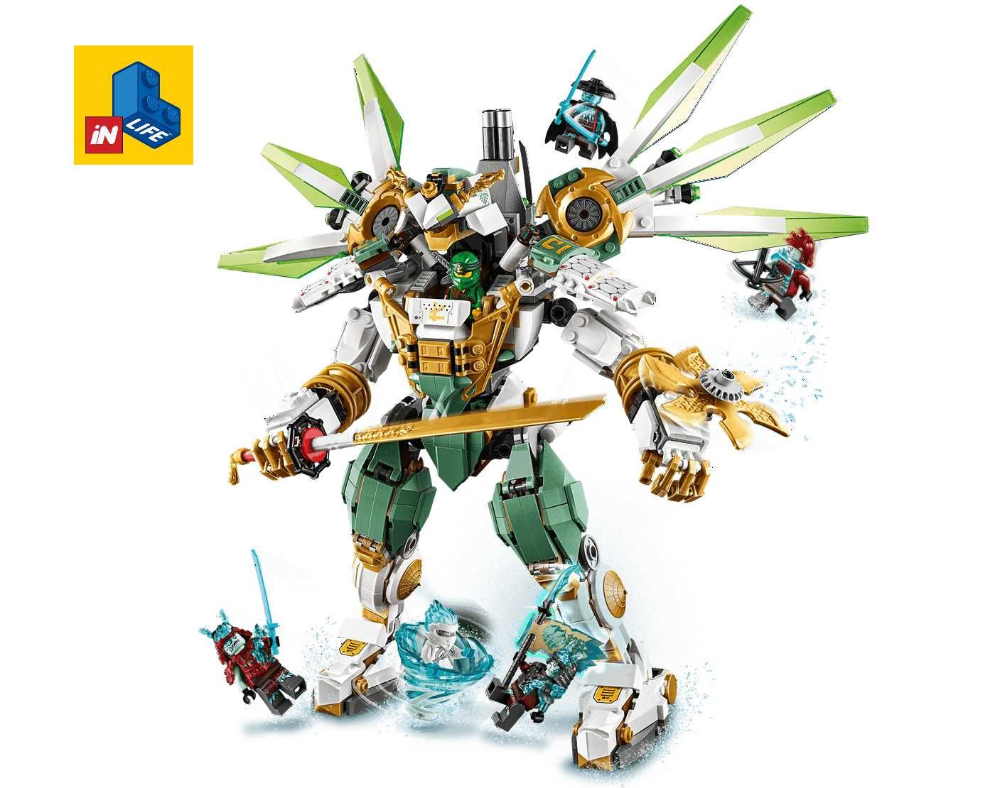 STOC TIP lego Ninjago Lupta robotul de titan al lui Lloyd 70676