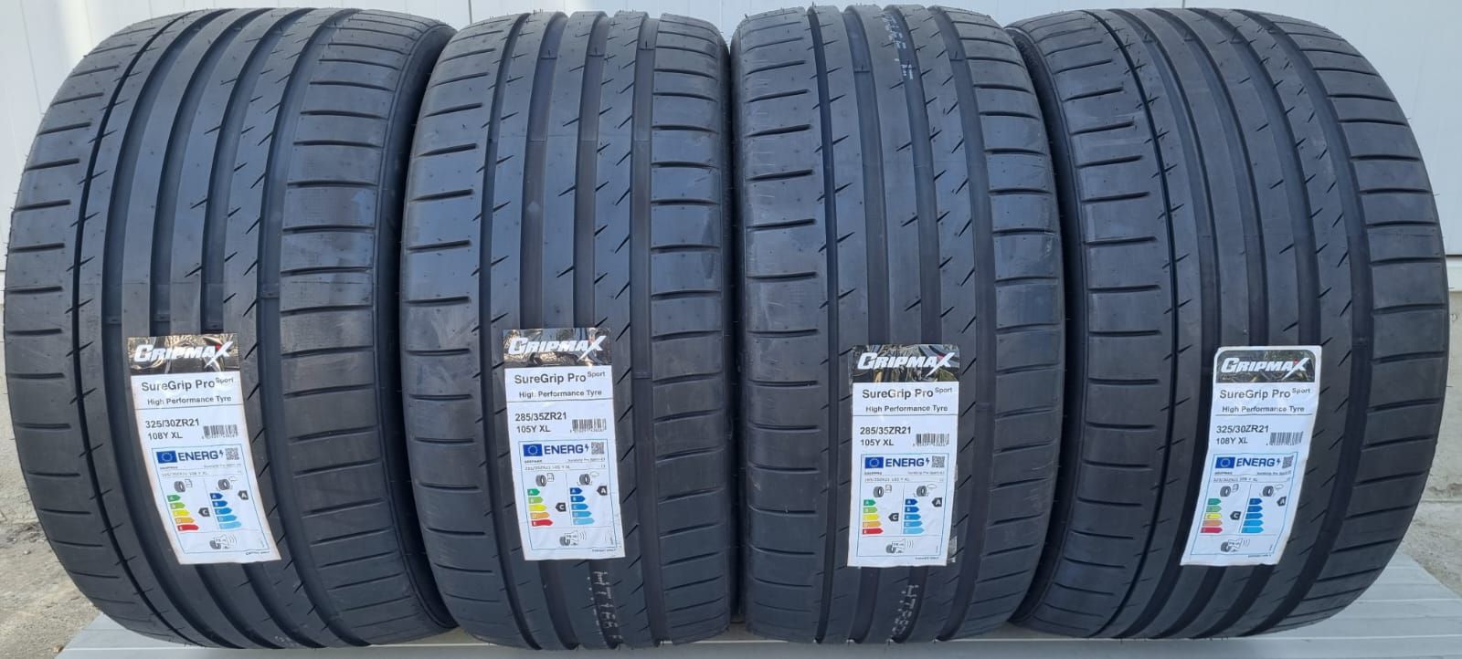 Set 325/30 R21 - 285/35 R21, GRIPMAX, ProSport, Anvelope vara