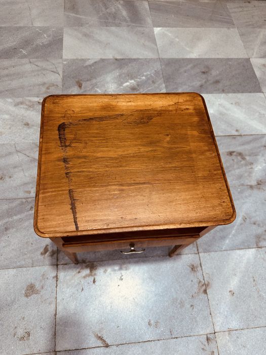 Ретро нощно шкафче/масичка / Mid-Century Modern, 60-те години