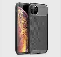 Iphone 12/13/14 PRO MAX Husa TPU Carbon Style Culore Neagra