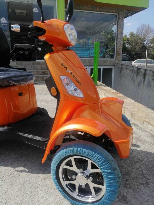 Електрическа Четириколка FM4 LUX 1500W MaXmotors Orange