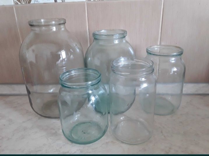 Продам стеклянные банки разные ёмкости