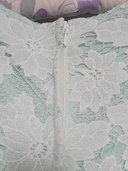 Bluza verde dantelata Orsay