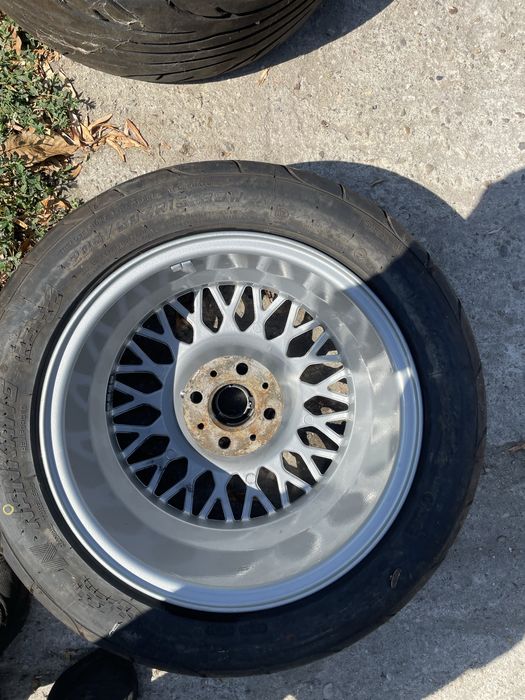 Jante+anvelope bbs style 5 4x100 r15 bmw e30