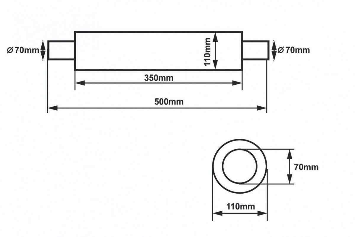 Унивесално спортно гърне SLIDE 70mm 304SS 350mm