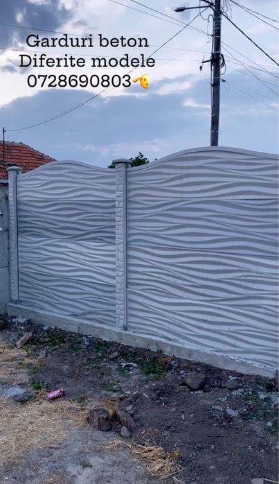 Prefabricate beton diferite modele