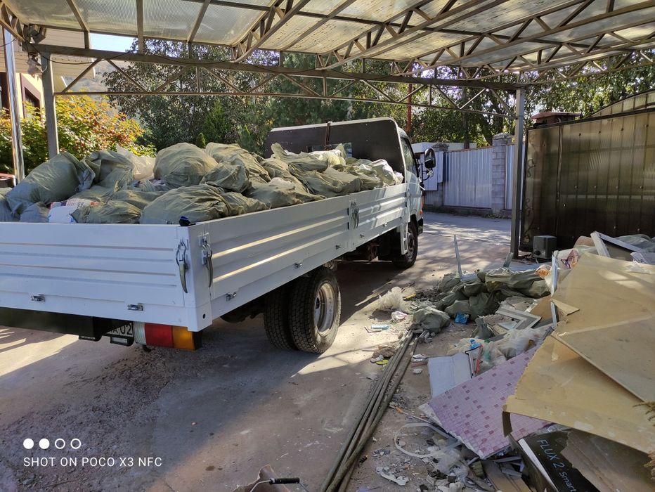 ВЫВОЗ ЛЮБОЙ МУСОР. Низкие цены договорная. 3-5 тоник. Грузчики есть.