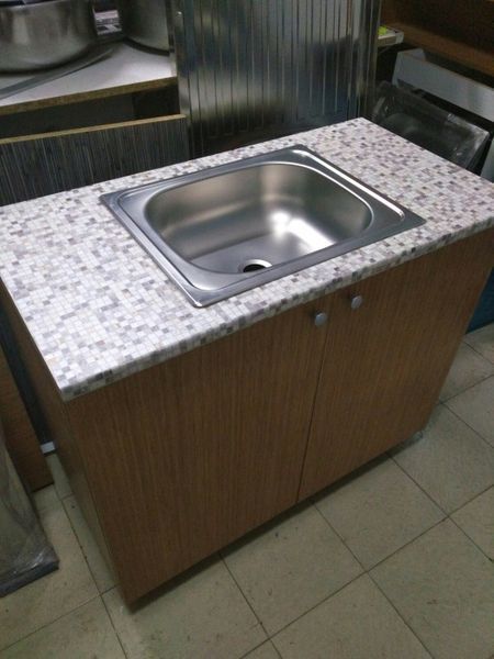 Нови Кухненски мивки шкаф за кухня по поръчка  Хром Силистра бордова