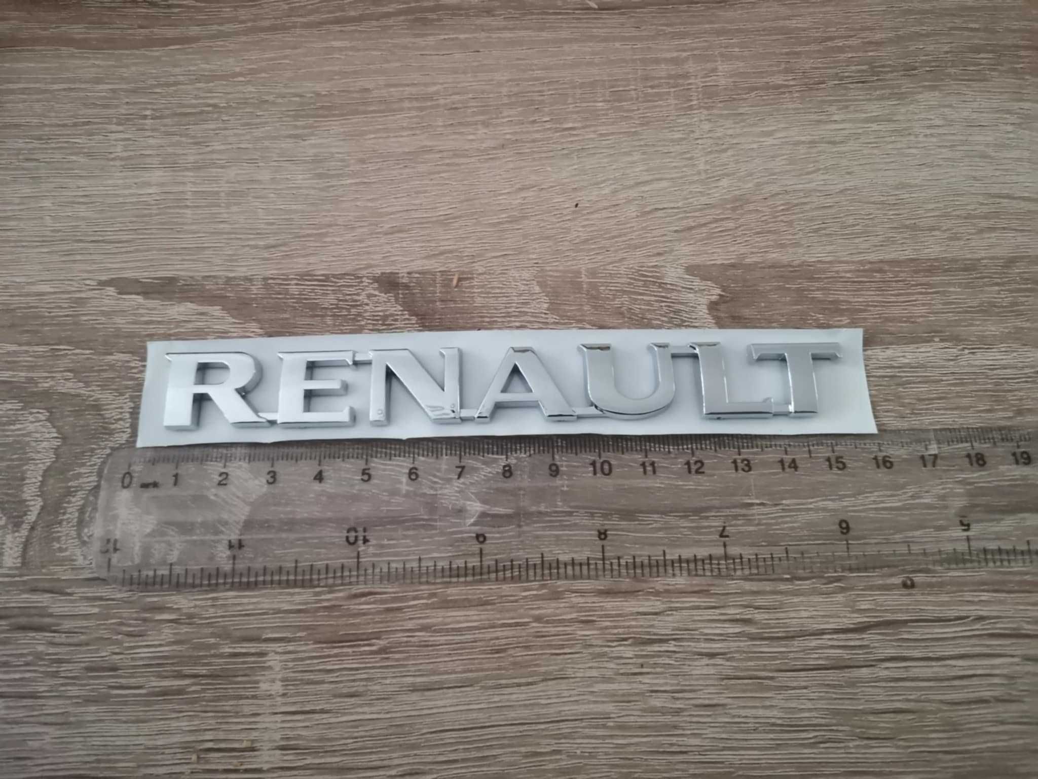 Емблема надпис Renault нов стил