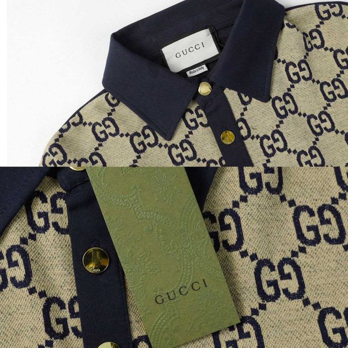 Мъжка Тениска Gucci с яка polo