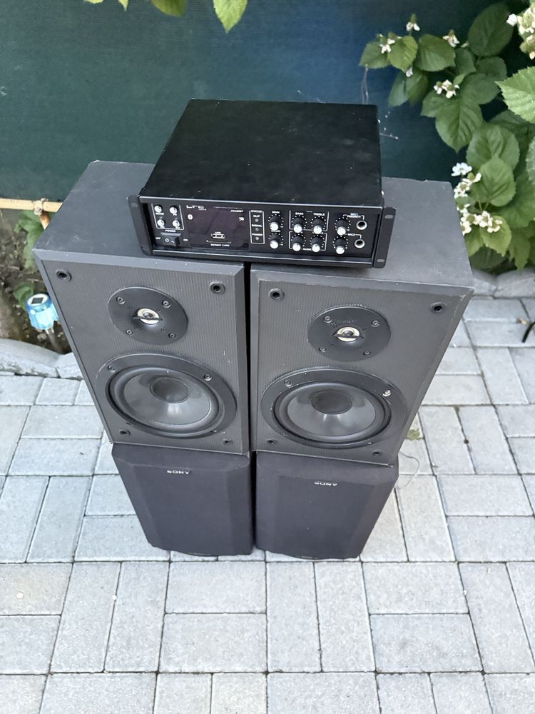 Amplificator si boxe sony