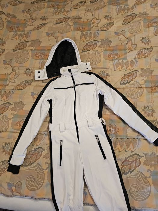 Salopeta Bogas albă, mărimea Xs