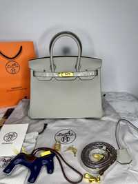 Geanta de lux HERMES Birkin 30 cm piele naturala 100% cadou