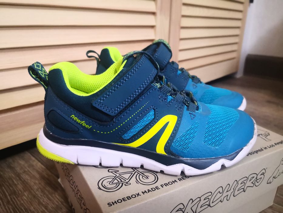Кроссовки детские Decathlon, Skechers  27-28 рр б/у