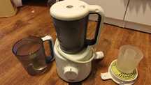 Philips Avent SCF 870 - Steamer și Blender pentru mâncare bebeluși