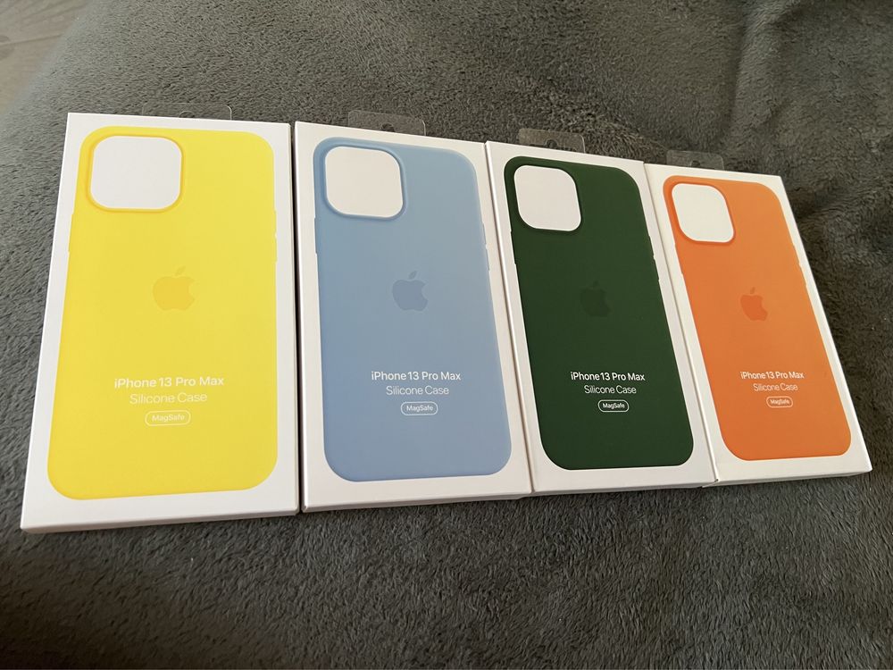 ПРОМО!!! iPhone 13 Pro Max original silicone case with MagSafe/кейсове