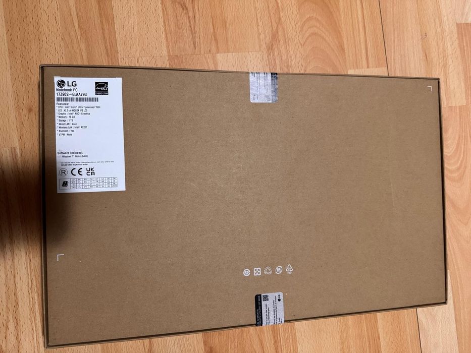 Laptop LG Gram Intel core ultra 7