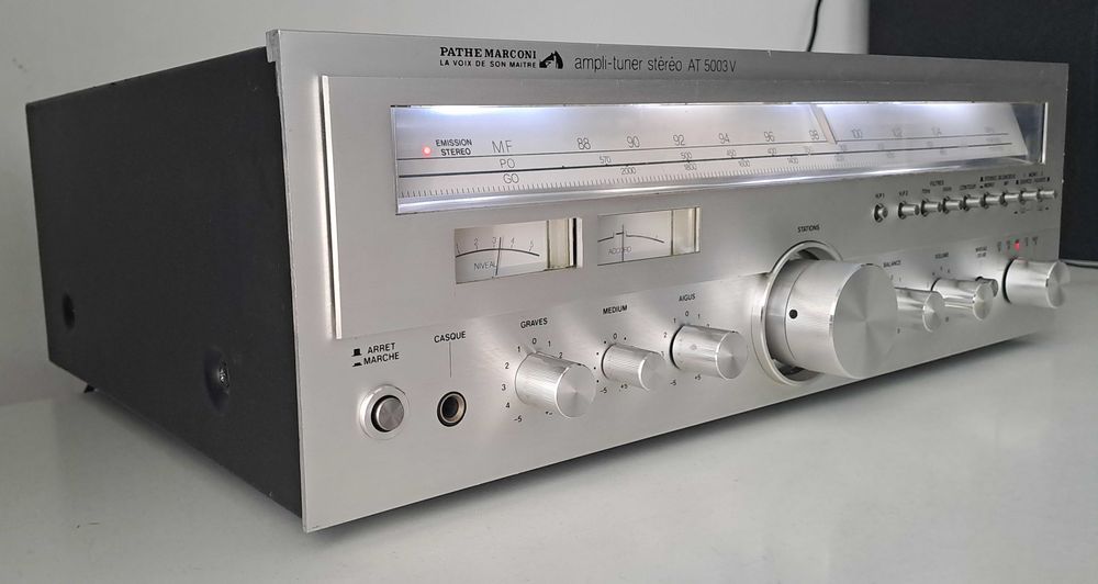 Pathe Marconi AT 5003 V amplificator vintage statie amplituner receive