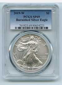Сертифицирани монети от Америка 1 oz.999 silver PCGS MS 69