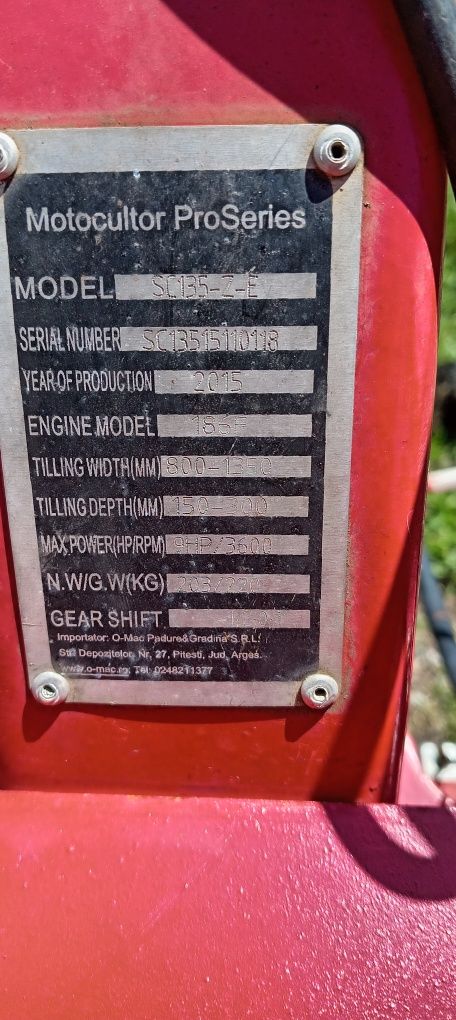 Vand Motocultor diesel