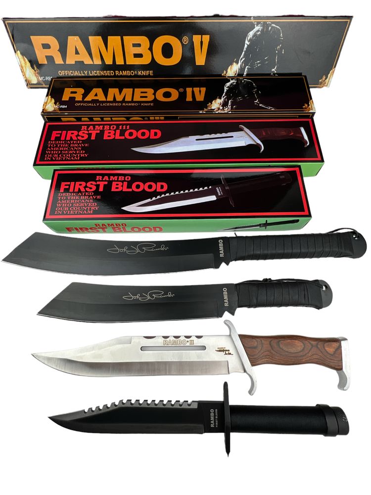 мачете Rambo IV Здраво солидно острие колекционерско First Blood Кукри