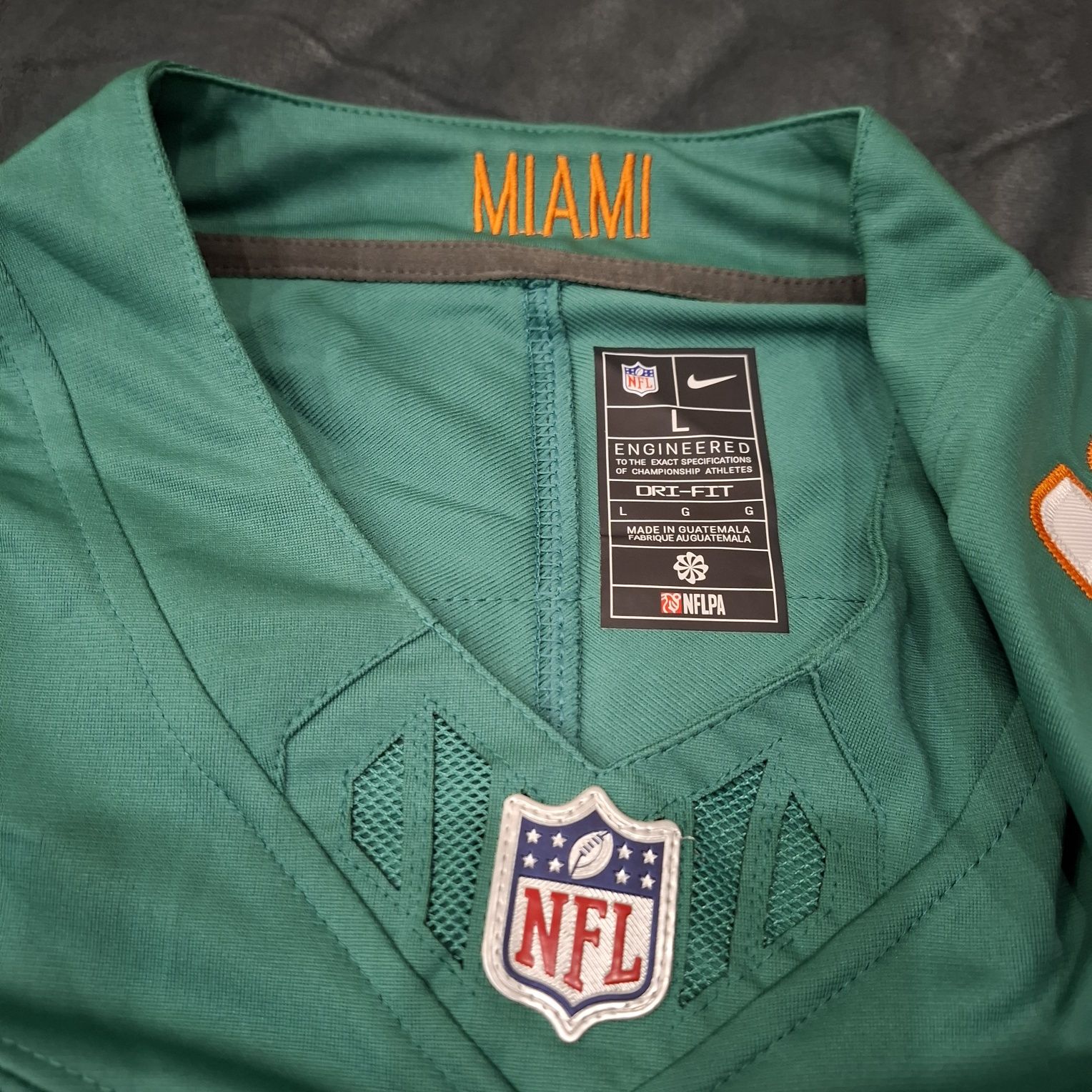 NIKE NFL фланелка на Miami Dolphins НОВА