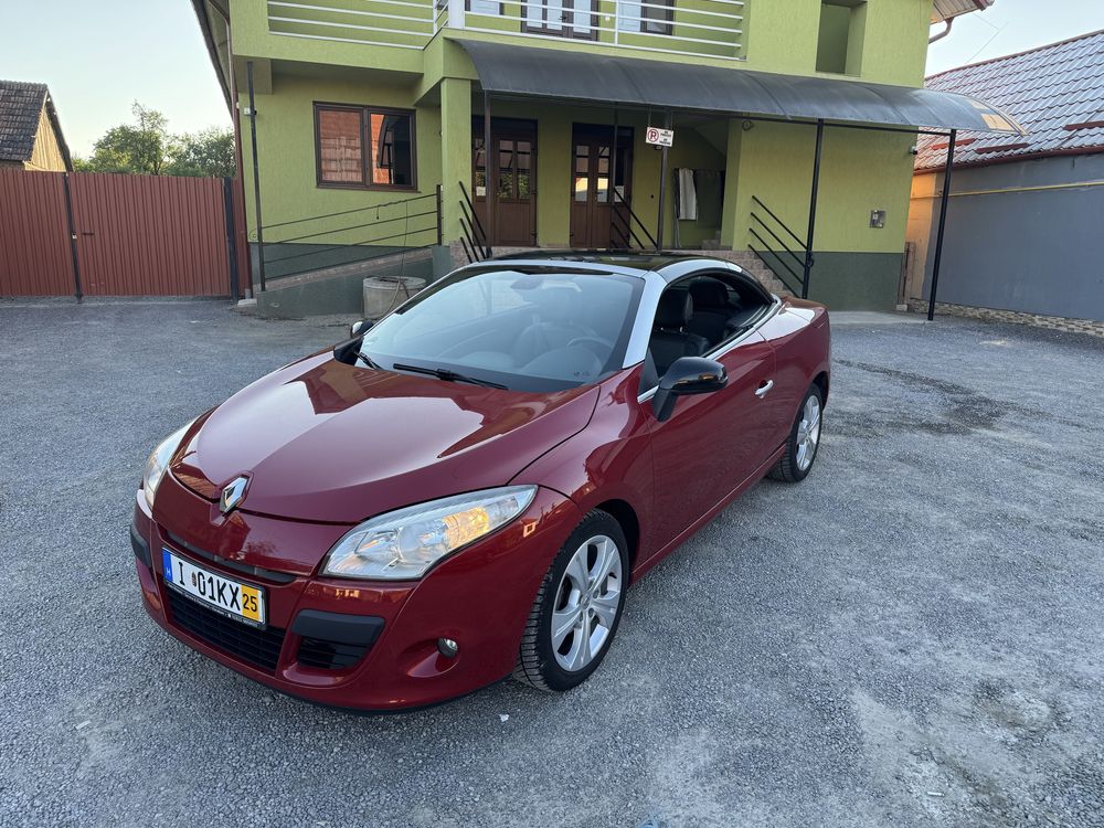 Renault megane 3 cabrio decapotabil panoramic euro5